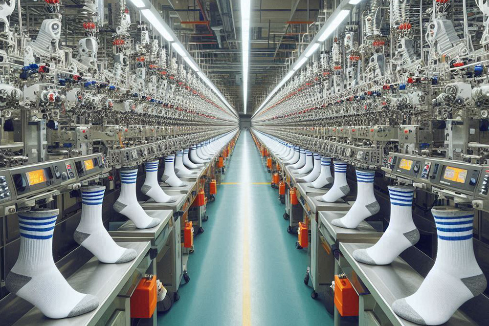 kozan çorap - fabrika üretim tesisi