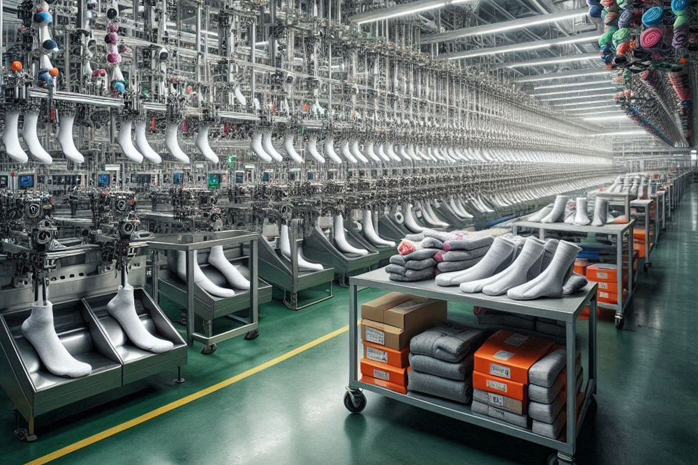 kozan çorap - fabrika üretim tesisi